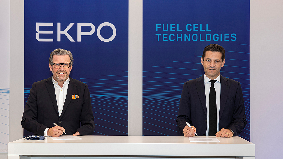 Vertragsunterschrift Joint Venture 'EKPO Fuel Cell Technologies'