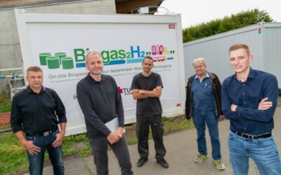 Biogas2H2: Von Gülle zu Wasserstoff