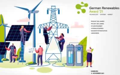 Apex erhält den German Renewables Award in der Kategorie Wasserstoffwirtschaft