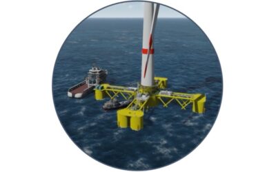 Lhyfe und Doris entwickeln Offshore-Windturbine mit integrierbarem Wasserstoffproduktionssystem