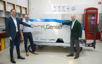 Neuer mobiler Wasserstoff-Generator für Festivals und Baustellen vorgestellt