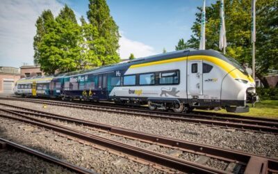 Deutsche Bahn und Siemens Mobility präsentieren Wasserstoffzug und Speichertrailer
