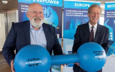 Rotterdamer Hafen kann 2030 fast 5 Mio. t Wasserstoff bereitstellen