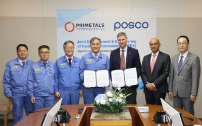 Primetals Technologies und Posco bauen neue Demonstrationsanlage für grünen Stahl