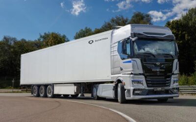 Quantron stellt reichweitenstarke Wasserstoff-Trucks vor