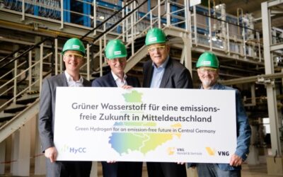 HyCC und VNG entwickeln grüne Wasserstoffprojekte zur Dekarbonisierung Mitteldeutschlands