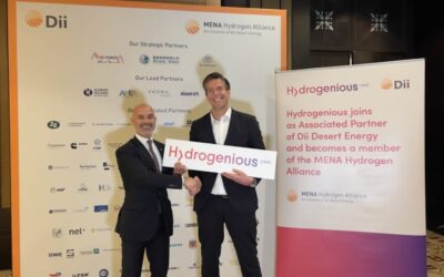 Hydrogenious LOHC wird Partner von Dii Desert Energy und Mitglied der MENA Hydrogen Alliance