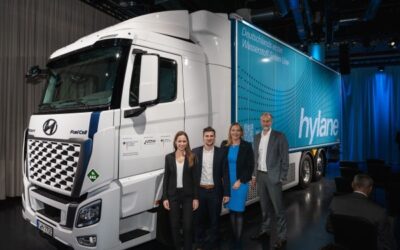 Erster Wasserstoff-Serien-Lkw in Deutschland zugelassen