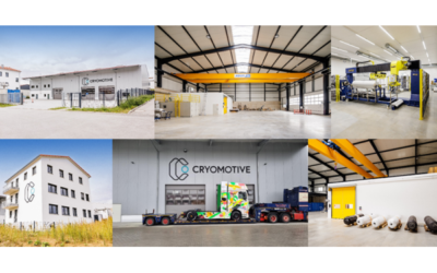Cryomotive eröffnet Wasserstoff-Tankentwicklungszentrum