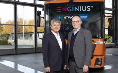 Hyundai Motor Group liefert HTWO-Brennstoffzellen an Enginius