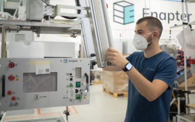 Enapter meldet Produktionsrekord und 75% Umsatzplus