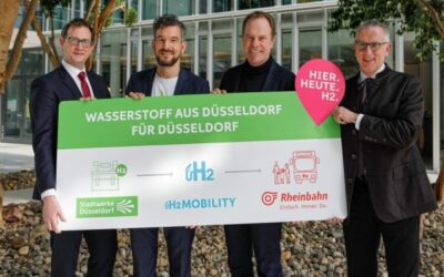Düsseldorf: Stadtwerke und Rheinbahn investieren in Wasserstoff