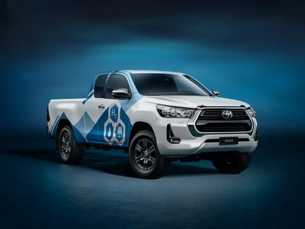 Toyota Hilux mit Brennstoffzellen Antrieb