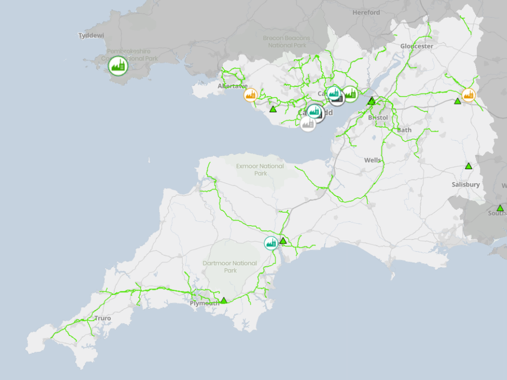 Hydrogen Network Mapping
